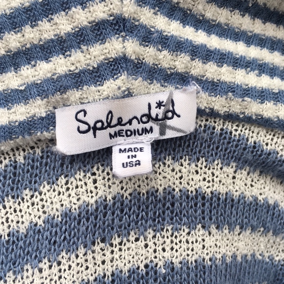 SPLENDID "Antwerp" Striped Cowl Neck Sweater - Picture 6 of 7